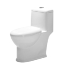 Comfortable Ceramic One Piece Toilet Easy Cleaning Anti Bacteria