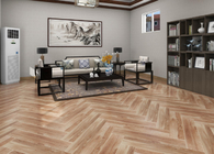 Non Slip Wooden Plank Porcelain Tile Floor Interior Living Room Gray Wood Ceramic Tile 20cm Width 100cm Length