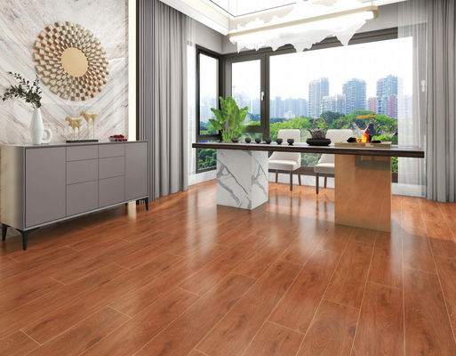Buy Khaki Wood Imitation Porcelain Tile 200x1000mm Indoor Outdoor Floor Wall online manufacture