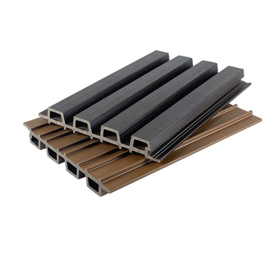 Buy 11x86 Inch WPC Cladding Panel Wood Plastic Composite Groove Plank Wall Inside Red Floor Board online manufacture