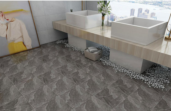 Buy Gray Antibacterial Ceramic Rustic Tile 400x400mm Indoor Flooring online manufacture