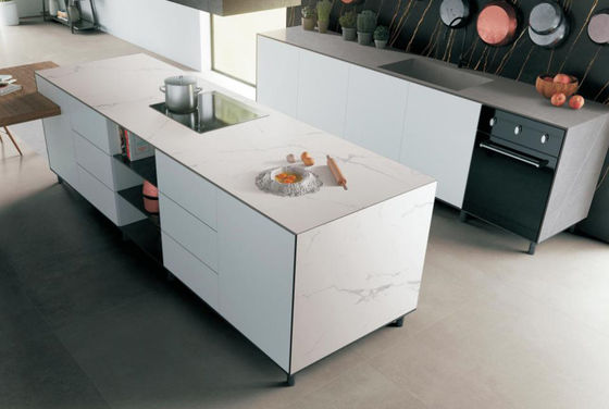 Buy Gray Matte Sintered Stone Slab 1600x3200x12mm Full Body Clay online manufacture
