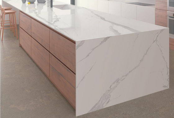 Buy Cloud White Sintered Stone Slab 12mm Matte Kitchen Countertop online manufacture