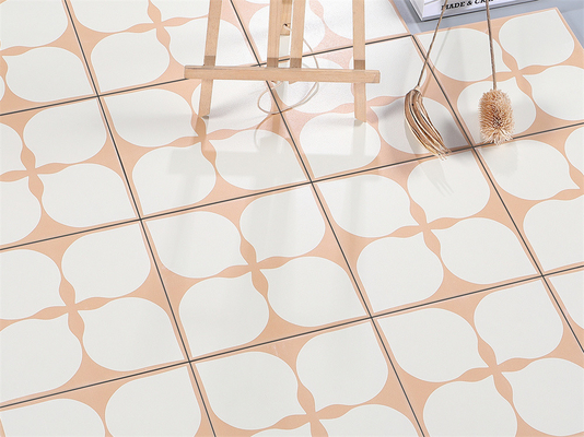 Buy Eco-Friendly Beige 200x200mm Floor And Wall Floret Ceramic Rustic Tiles For Balcony And Bathroom online manufacture