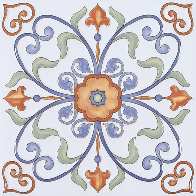 Buy Red And White 20x20cm Encaustic Ceramic Rustic Tiles For Bathroom And Indoor Floor Tile For Kitchen online manufacture