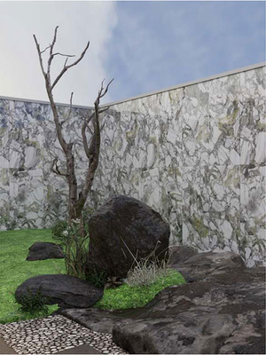 Buy Luxury Stone 600x1200mm flat surface Full Polished Glazed Outdoor Curtain Wall Tiles For Garden And Terrace online manufacture