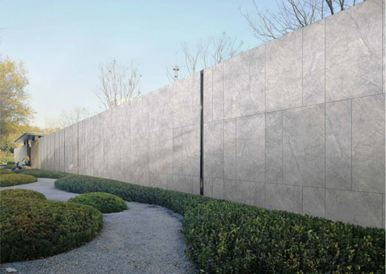Buy Non-Slip Mural Light Gray Slightly Pitted Surface 120x60cm Matt Outdoor Curtain Wall Tile For Garden online manufacture