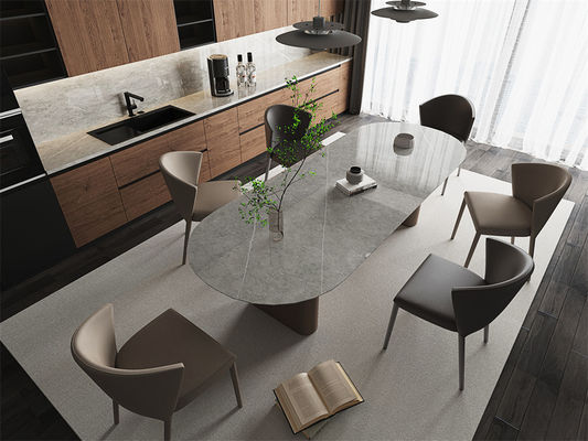 Buy Gray Polished Sintered Stone Slab 1420x2700mm online manufacture