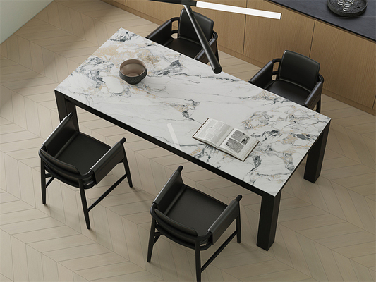 Buy Anti-Slip Wall Marble Slabs And Polished Glazed Porcelain Sintered Stone Slab 1600x3200mm For Project And Hotel online manufacture