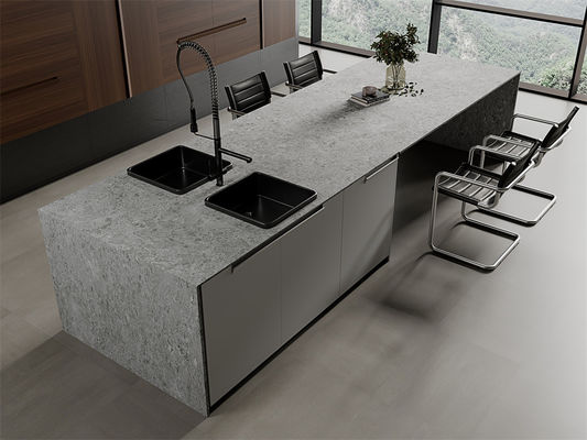 Buy Light Gray 1600x3200mm Matt Sintered Stone Slab online manufacture