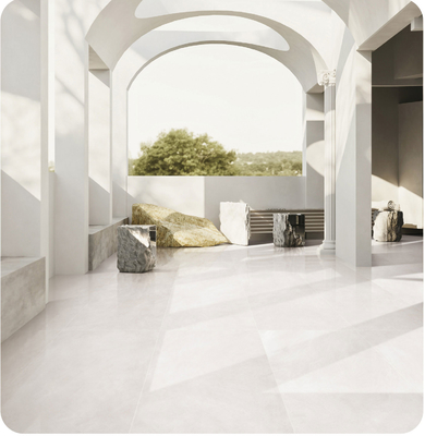 Buy Beige 60x120cm Moisture-Proof Indoor Floor Baby Face Glazed Porcelain Tile For Bedroom And Balcony online manufacture