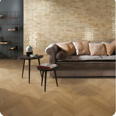 Buy Herringbone Brown 60x120cm Eco-Friendly Tiles And Inside Floor Wood Like Porcelain Tile For Kitchen online manufacture