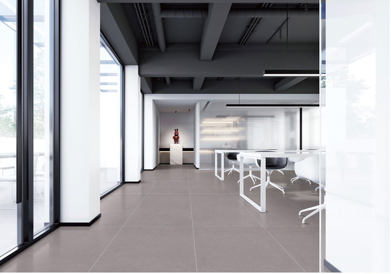 Buy Dark Grey Matte Tile And 600x1200mm Soft Glazed Floor Porcelain Tile For Bathroom And Living Room online manufacture