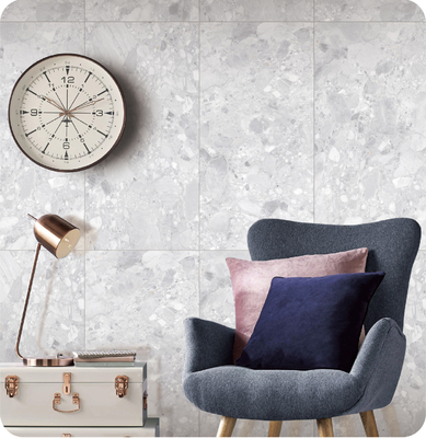 Buy Light Grey 750x1500mm Interior Floor ISO9001 Tiles And Wear-Resistant Terrazzo Baby Face Porcelain Tile For Bathroom And Building online manufacture