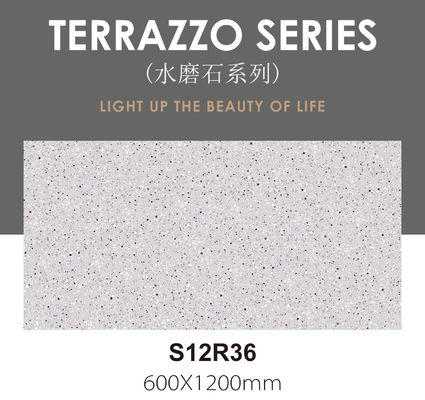 buy 600x1200mm Acid-Resistant Terrazzo Porcelain Floor Tiles online manufacture
