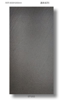 Buy Dark Gray 600x1200mm Full Body Porcelain Tiles for Outdoor Use online manufacture