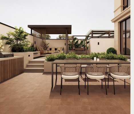 Buy Brown Exterior Floor Ceramic Eco-Friendly Tiles For Rebuilding 24