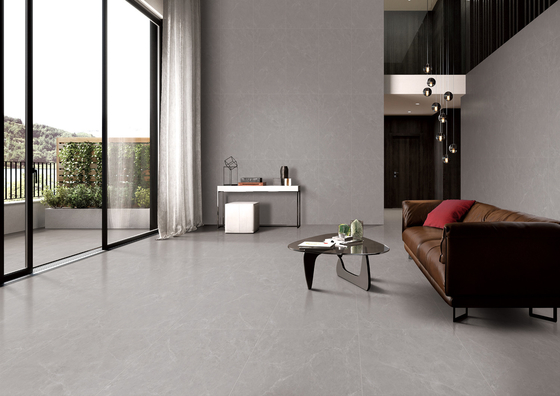 Buy Gray Soft Glazed Porcelain Modern Wall Tiles For Dining Room And Kitchen 1200x600mm online manufacture