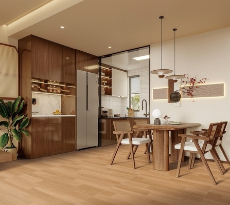 Buy ISO9001 120x60cm Wooden Porcelain Tile And Outside Floor Anti-Slip Tiles For Decoration online manufacture