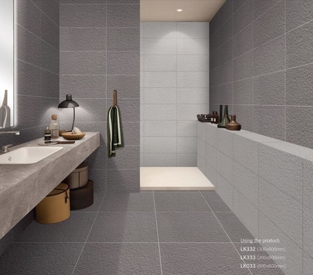 Buy Acid-Resistance Gray Tile And Exterior Wall 300x600mm Full Body Porcelain Tiles For Rebuilding And Bathroom online manufacture