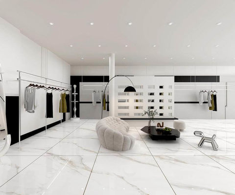 buy 1200x1200mm White Polished Glazed Porcelain Tile AAA Grade online manufacture