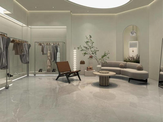 Buy Gray Polished Glazed Porcelain Tile 1200x1200mm for Indoor Floor online manufacture