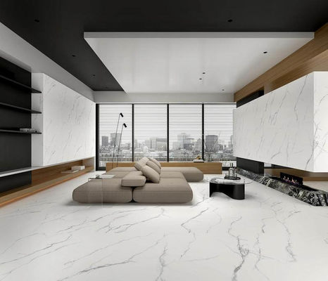 Buy White Soft Glazed Porcelain Tile 1200x1200x9mm Indoor Floor online manufacture