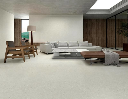 Buy Gray Elegant Baby Face Glazed Porcelain Tile ISO9001 And 1200x1200mm Inside Floor Tiles For Rebuilding And Bathroom online manufacture
