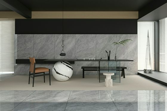 Buy 900x1800mm Polished Glazed Porcelain Tile 0.5% W.A Grey online manufacture