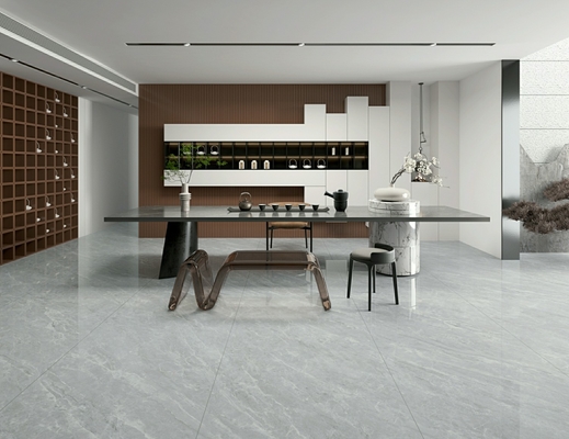 Buy No Fade Anti-Slip Inside Floor 900x1800x9mm Porcelain Glazed Polished Tile For Restaurant And Decor online manufacture