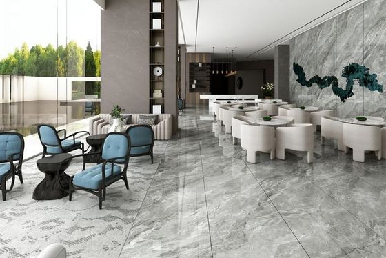 buy White Polished Glazed Porcelain Tile 900x1800mm Indoor Floor online manufacture