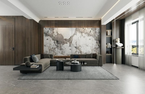 Buy Marble Look Floor And Wall Tile 900x1800x9mm No Fade Polished Glazed Porcelain Tiles For Living Room online manufacture