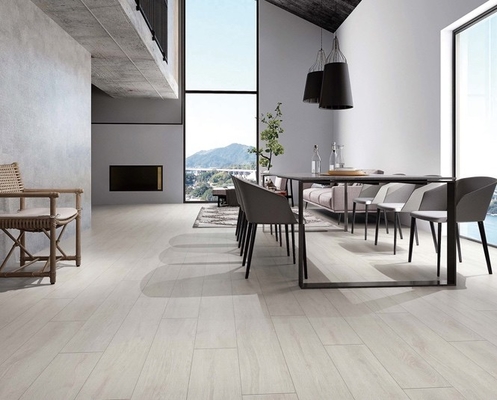 Buy Gray And Beige 200x1000mm Wooden Porcelain Strips For Bathroom And Project Antibacterial Indoor Floor Strip online manufacture