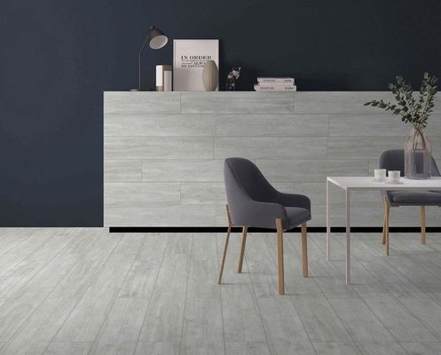 Buy AAA Grade 200x1000mm Wooden Porcelain Tile Strips in Gray and Yellow online manufacture