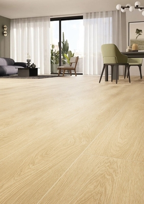 Buy Antibacterial 200x1200mm Yellow Wooden Porcelain Strips For Kitchen AAA Grade online manufacture