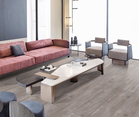 buy Non-Slip Brown Wooden Porcelain Tile 250x1500mm AAA Grade online manufacture