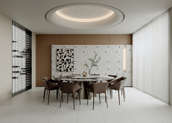 Buy Terrazzo 600x1200mm Matt Porcelain Glazed Tiles For Living Room Durable Bedroom Floor Tile online manufacture