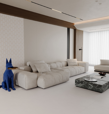 Buy Beige Yellow 600x1200mm Matt Glazed Porcelain Tiles For Balcony And Wear-Resistant Floor Tile For Kitchen online manufacture