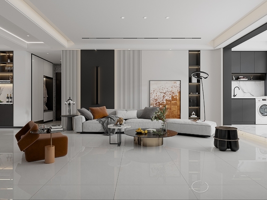 Buy Light Gray Firebrick And Decorative 800x800mm Polished Glazed Porcelain Tiles For Dining Room online manufacture