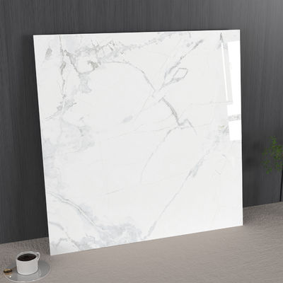 buy Carrara Wear-Resistant And Modern Inside Floor 1000x1000mm Glazed Polished Porcelain Tile For Office Decoration online manufacture