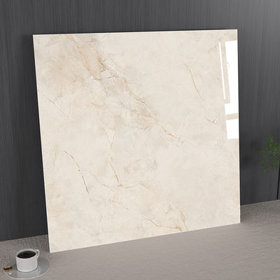 Buy Antibacterial Beige 1mx1m Indoor Floor Polished Glazed Porcelain Tile For Kitchen and Office online manufacture