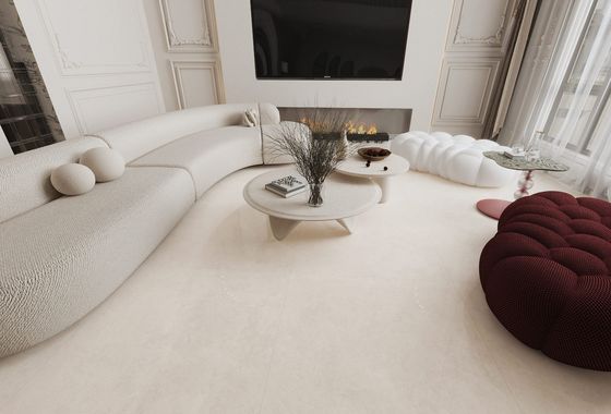 Buy Beige Anti-Slip Eco-Friendly Tiles 1000x1000mm Indoor Floor Polished Glazed Porcelain Tile For Rebuilding and Restaurant online manufacture