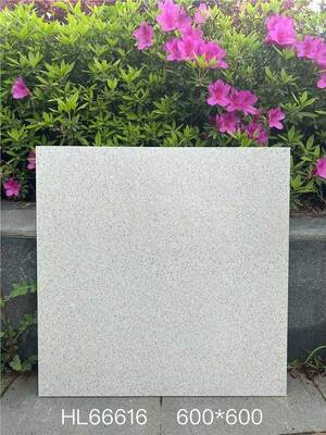 Buy Gray Acid-resistant 600x600mm Indoor Floor Terrazzo Ceramic Tiles For Bathroom and Dining Room online manufacture