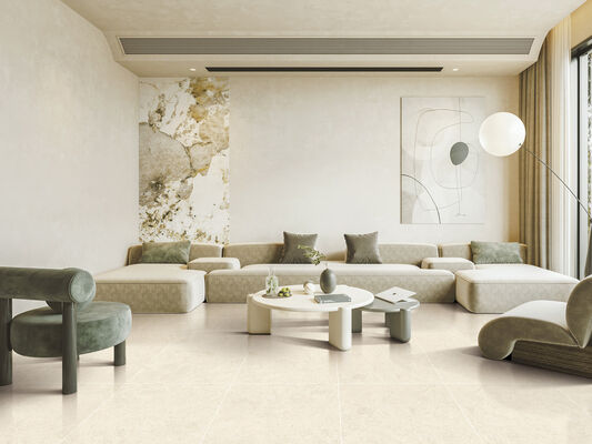 Buy Wear-Resistant Indoor Floor Beige 600x1200mm Mould Surface Matt Porcelain Tiles For Rebuilding And Living Room online manufacture
