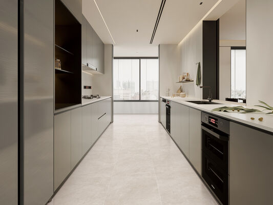 Buy Waterproof and Anti-slip Indoor Floor Gray 600x1200mm Replica Glazed Porcelain Tiles For Building and Living Room online manufacture