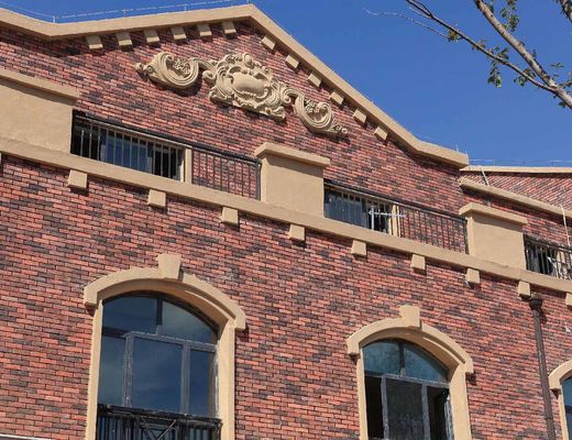 Buy 60x240mm Red Cement Faux Brick Panels for Landscaping online manufacture