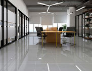 60x60cm 29kg Porcelanato Floor Tile , 9.5mm Porcelain Polished Tiles Light Grey