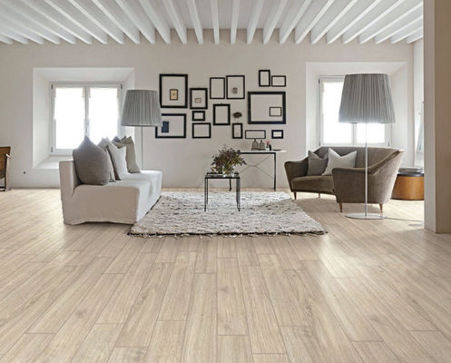 Buy 20x120cm 0.0005W.A Porcelain Wooden Tile Grey For Living Room 9.5mm online manufacture