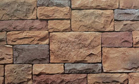 Buy 14mm Fireproof Simulated Slate Textured Wall Stone online manufacture