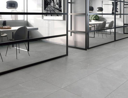 Buy 31KG/box 10mm Grey Anti Slip Tiles , 4Pcs Decorative Porcelain Floor Tiles online manufacture